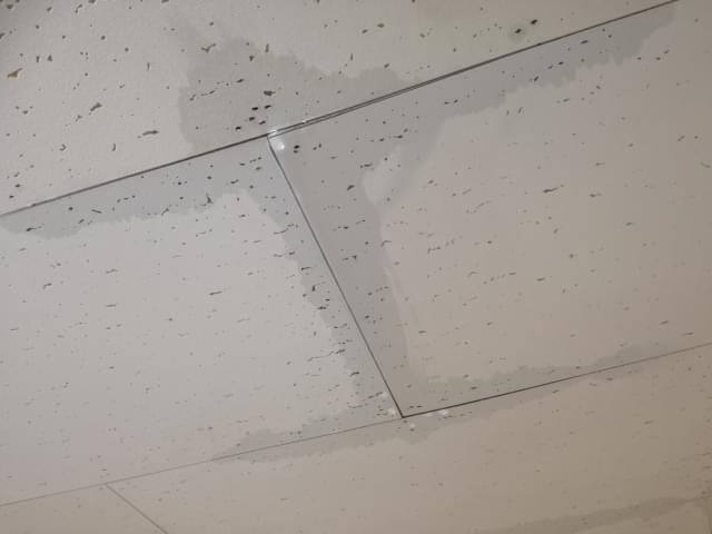 天井の水漏れ写真